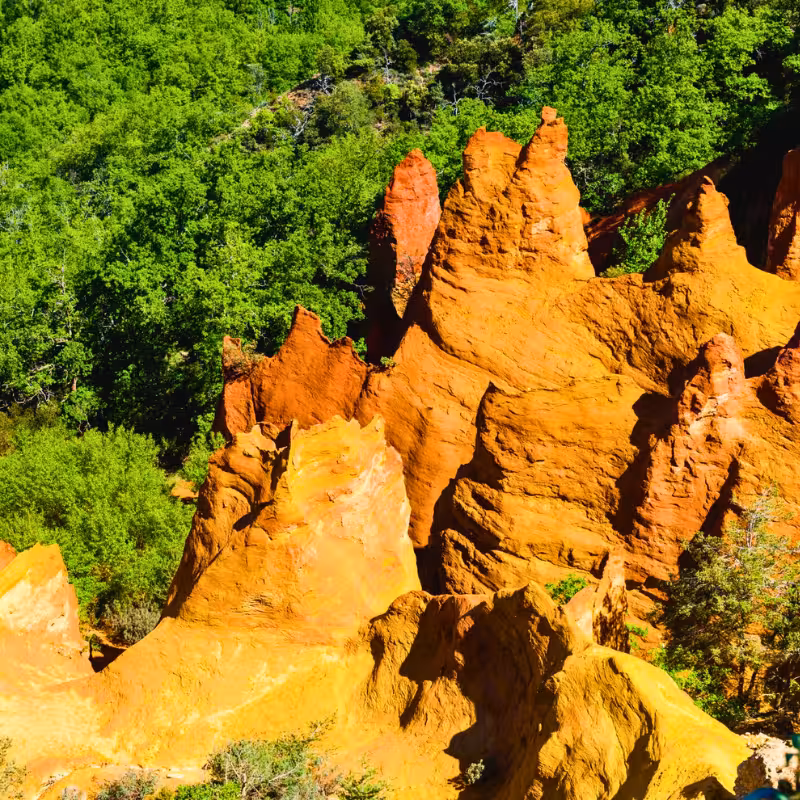 ocres colorés du Luberon 
