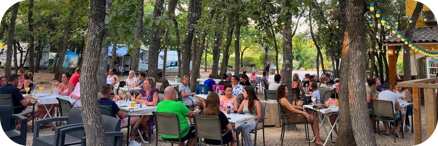 Restaurant "Chez Titi" camping les Chênes Blancs